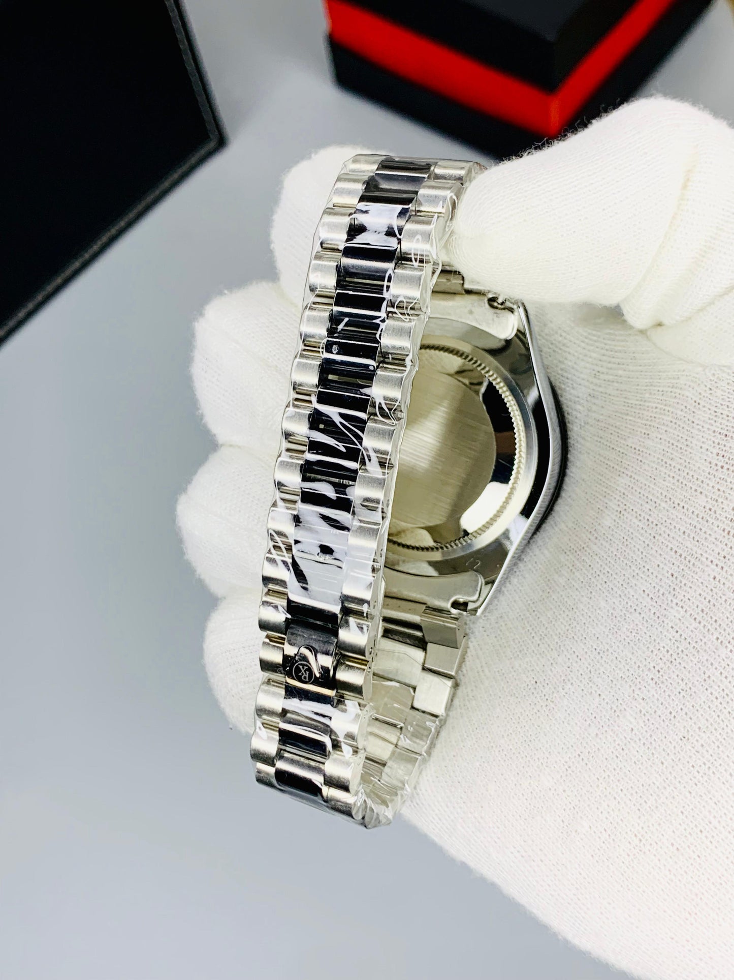 Black And Silver Combo With Date