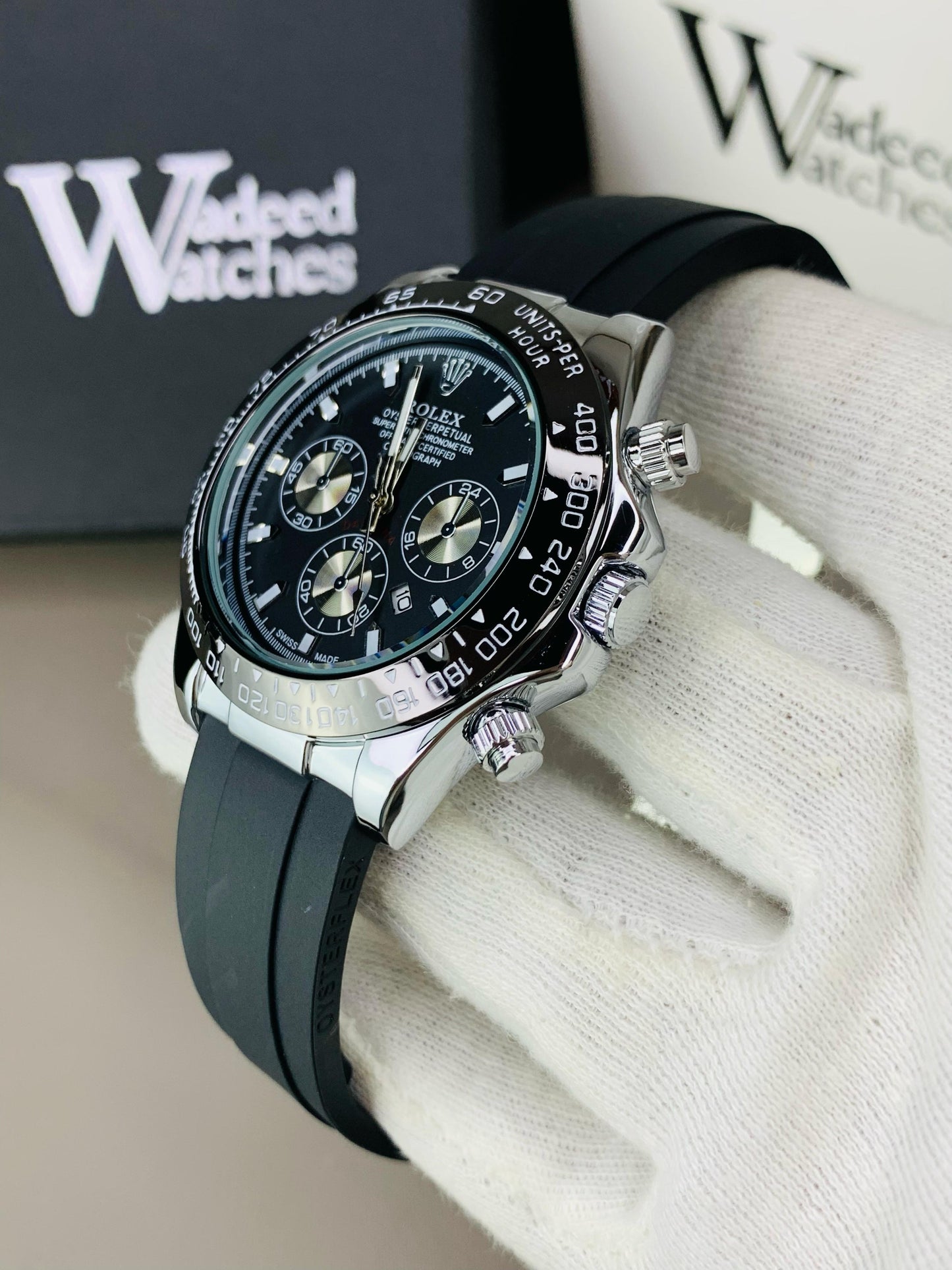 Strap Midnight Watch With Date