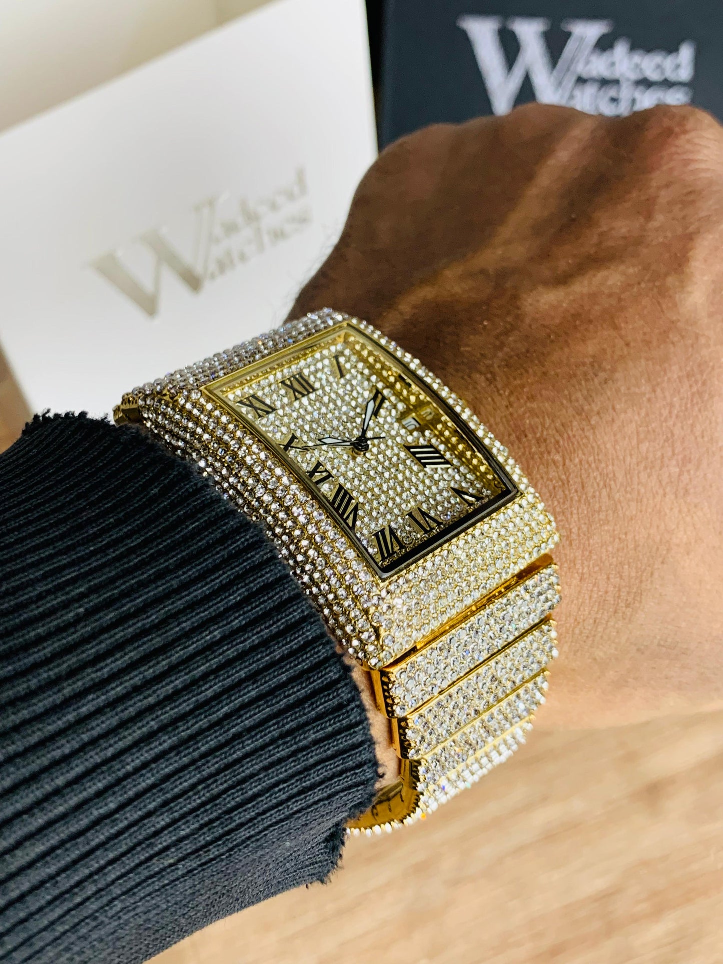 J & Co. ICE MODEL | HIGH QUALITY | LIMITED STOCK (Gold)