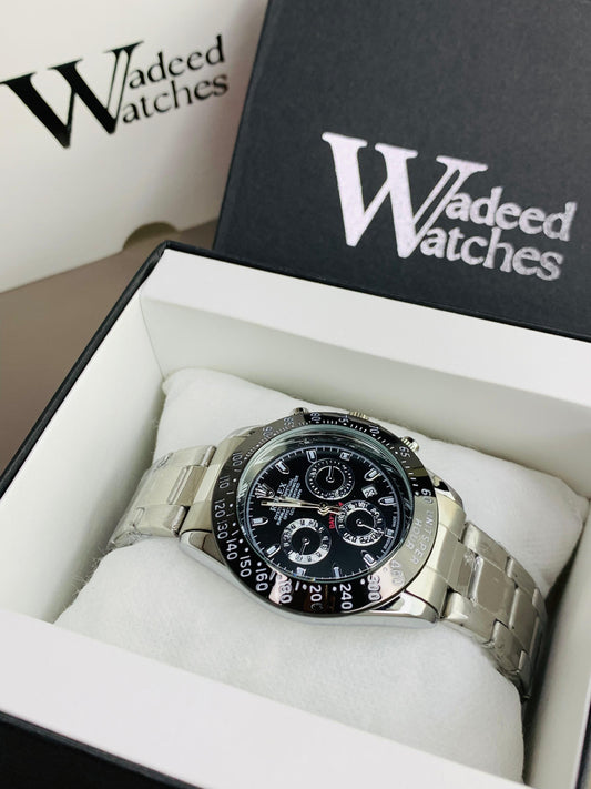 Chain Midnight Watch With Date