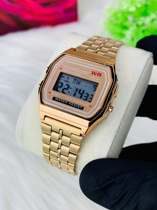 Digital Classic Retro (Rose Gold)