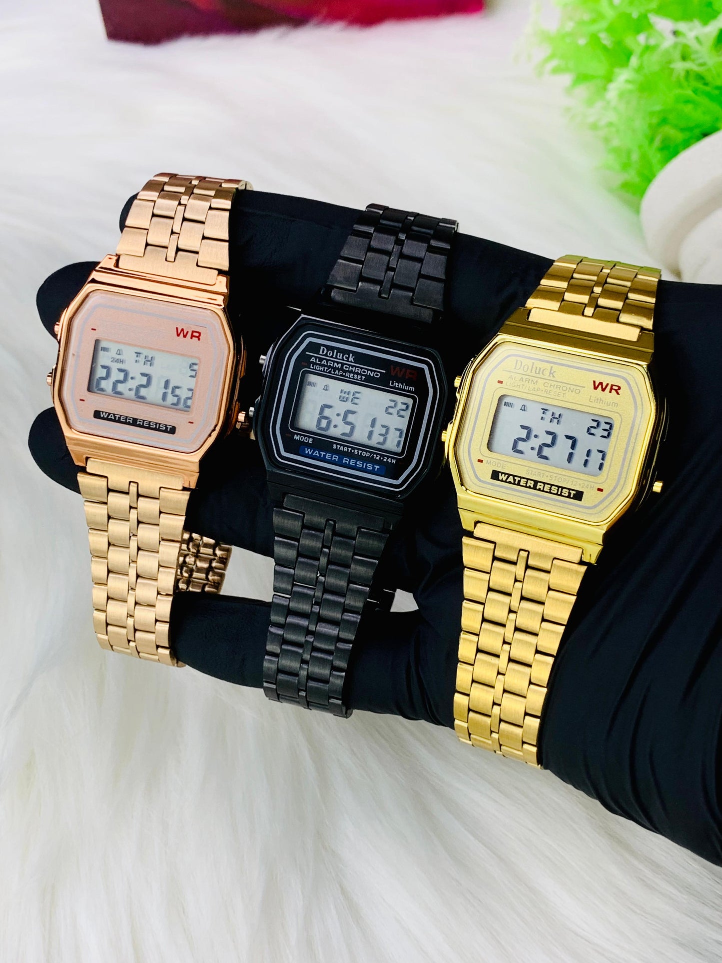 Digital Classic Retro (Rose Gold)