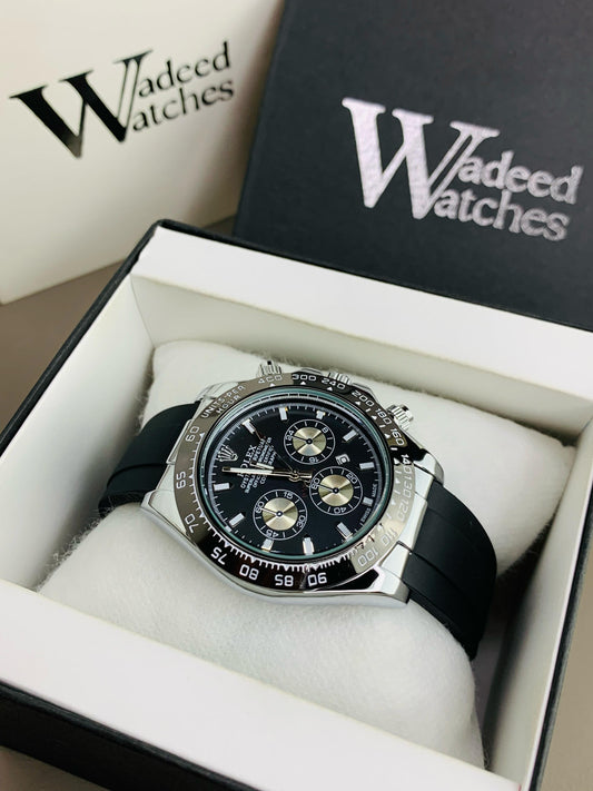 Strap Midnight Watch With Date